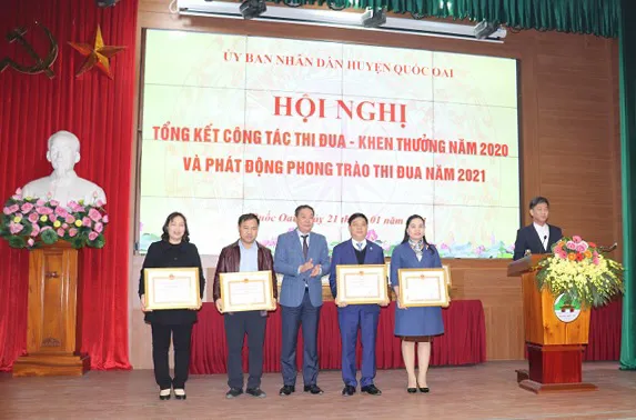 Huyện Quốc Oai hoàn thành và vượt 17/17 chỉ tiêu kinh tế - xã hội