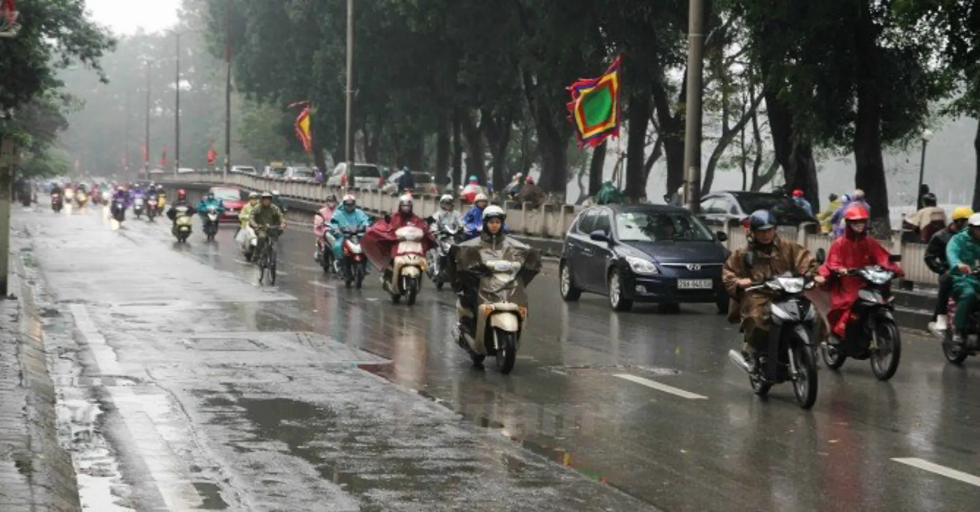 Không khí lạnh tăng cường, Hà Nội giảm nhiệt sâu