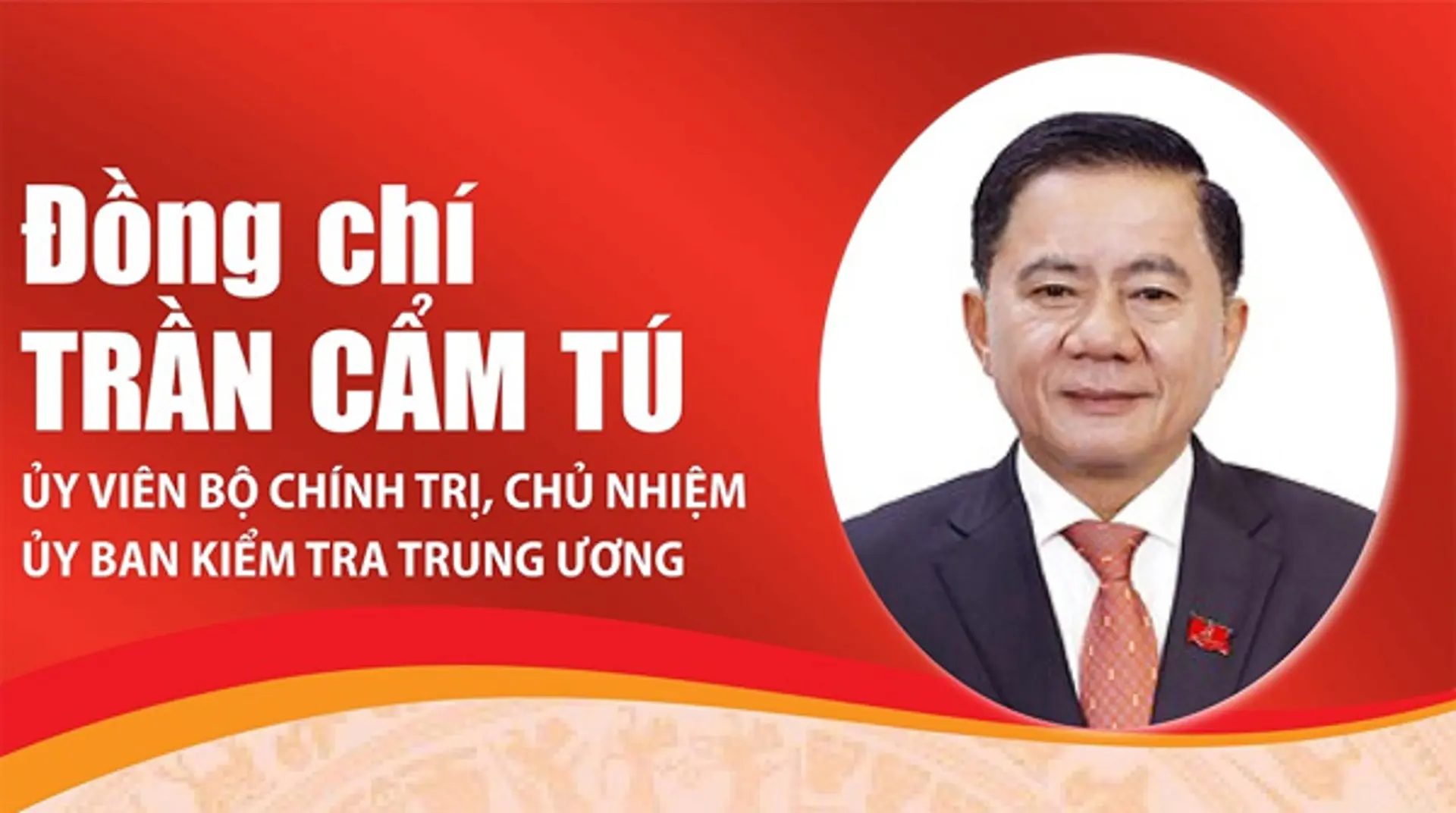 [Infographic] Quá trình công tác Ủy viên Bộ Chính trị Trần Cẩm Tú