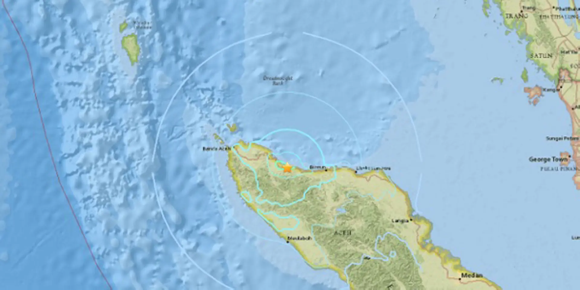 2 trận động đất tấn công Aceh, Indonesia