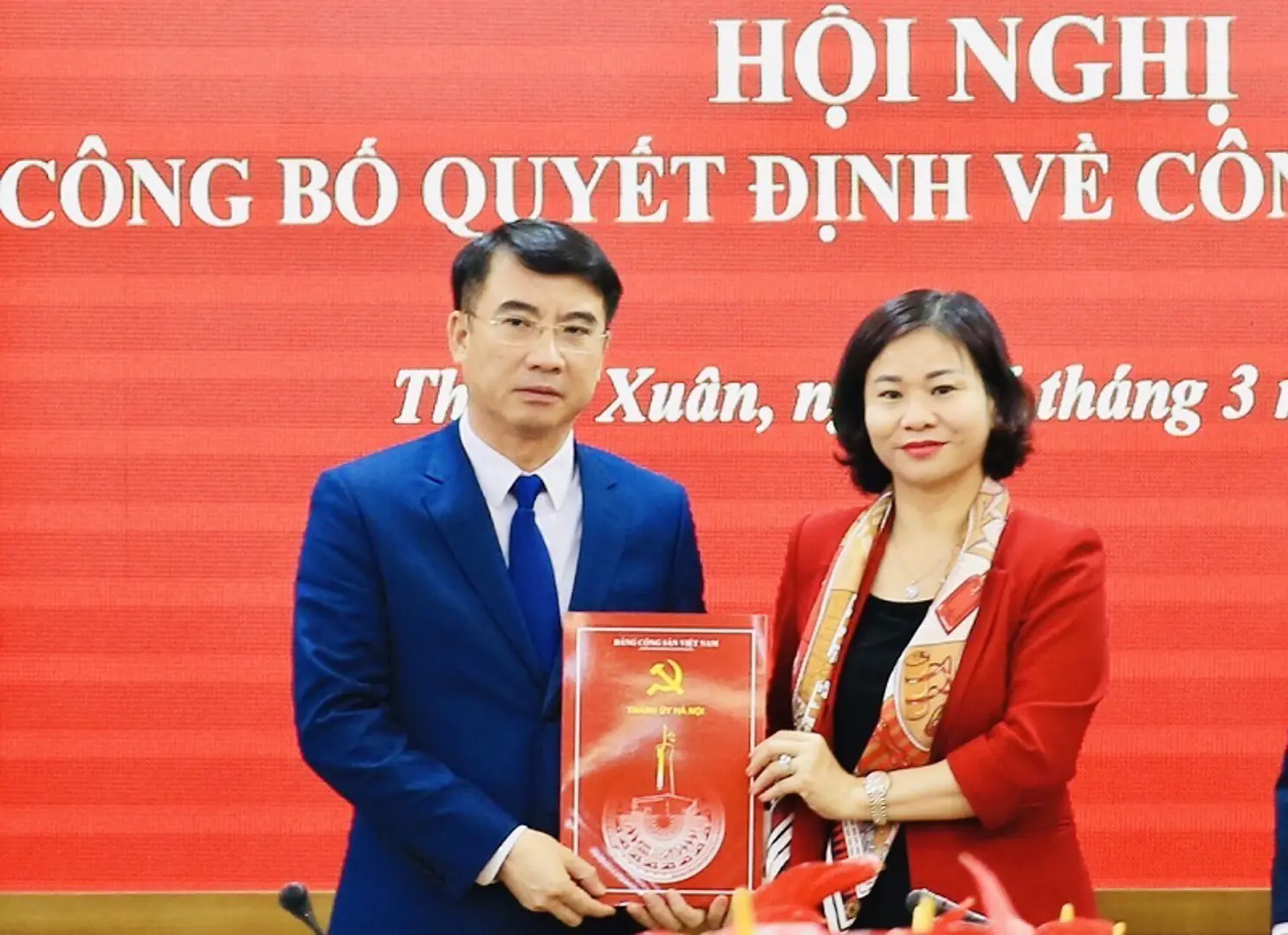 Đồng chí Nguyễn Xuân Lưu được điều động, phân công giữ chức Giám đốc Sở Tài chính Hà Nội