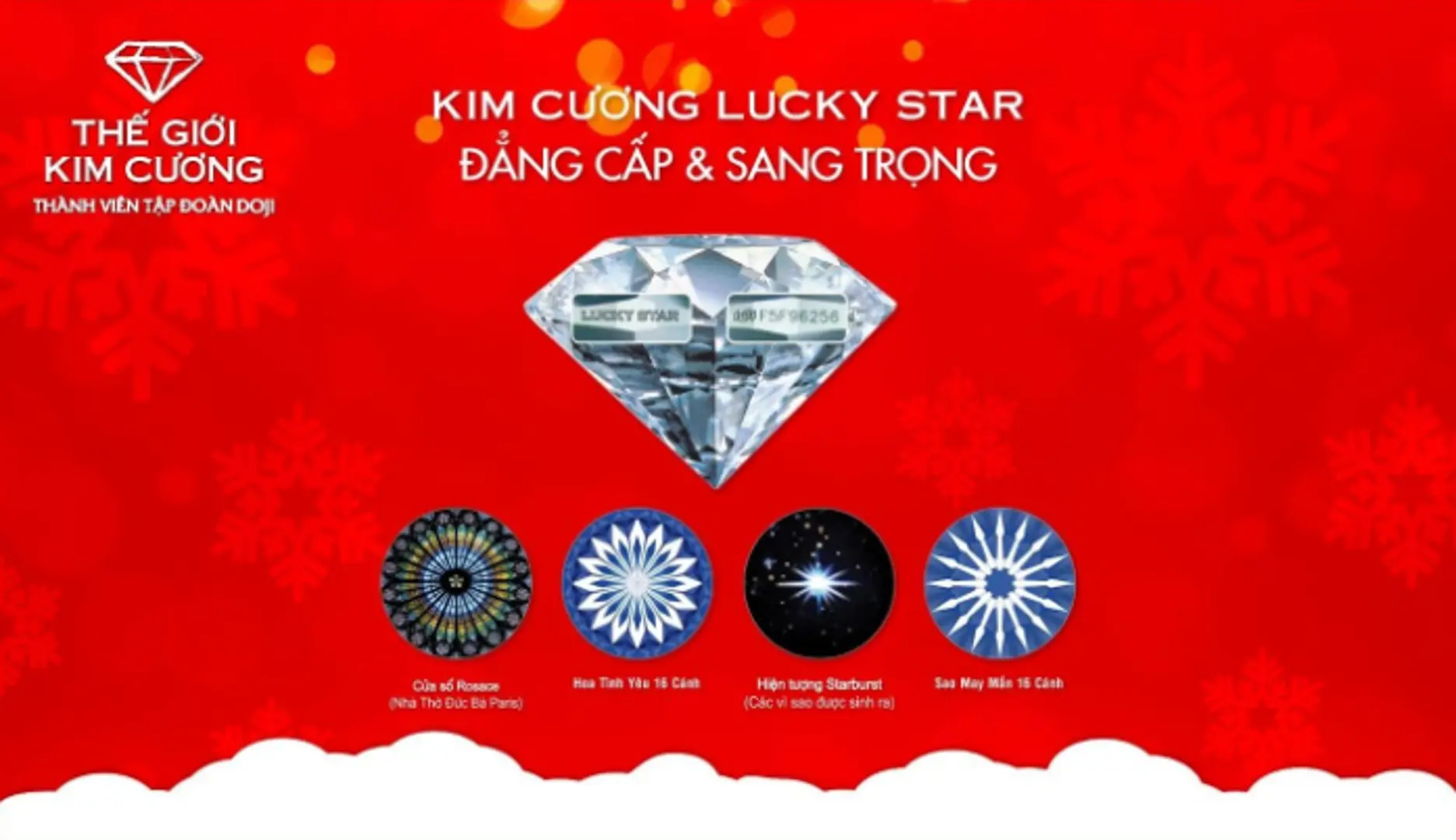 Thế Giới Kim Cương ưu đãi tới 20% dịp Noel