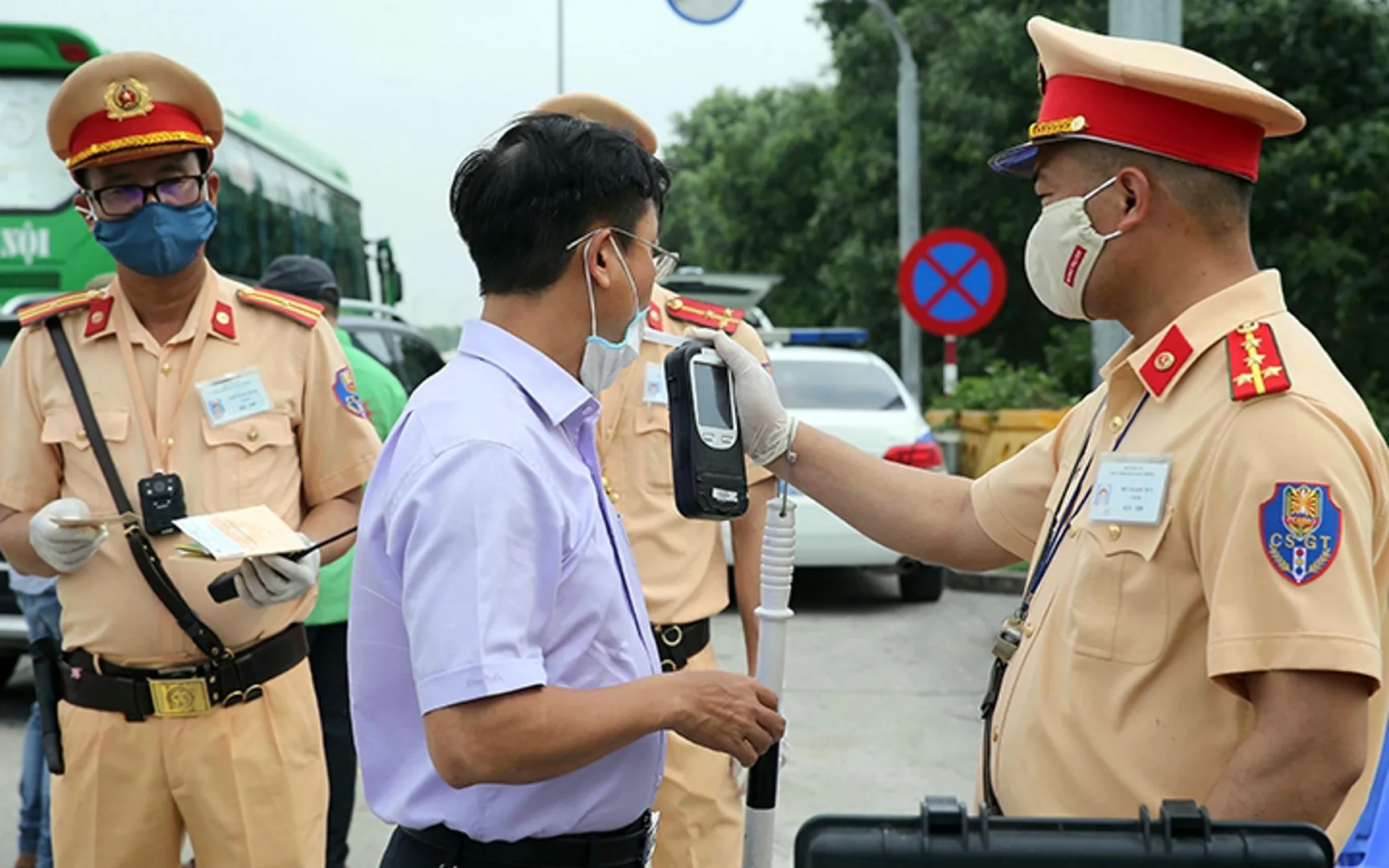 Cục Cảnh sát giao thông bố trí 5 tổ công tác bảo đảm an toàn giao thông tại Hà Nội