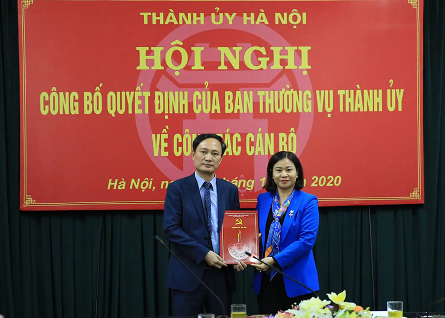 Ông Phạm Minh Anh giữ chức Hiệu trưởng Trường Đào tạo cán bộ Lê Hồng Phong