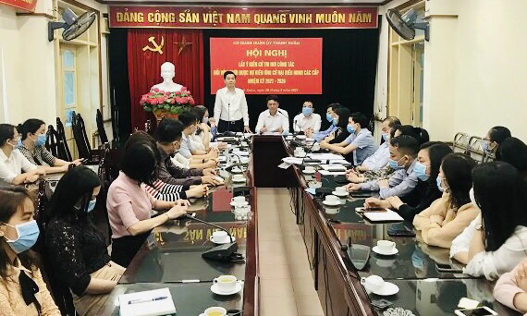 Quận Thanh Xuân: Giới thiệu người ứng cử đại biểu HĐND TP và đại biểu HĐND quận