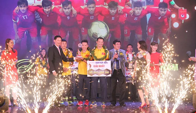 Tuyển Futsal Việt Nam nhận giải thưởng Fair-play 2016