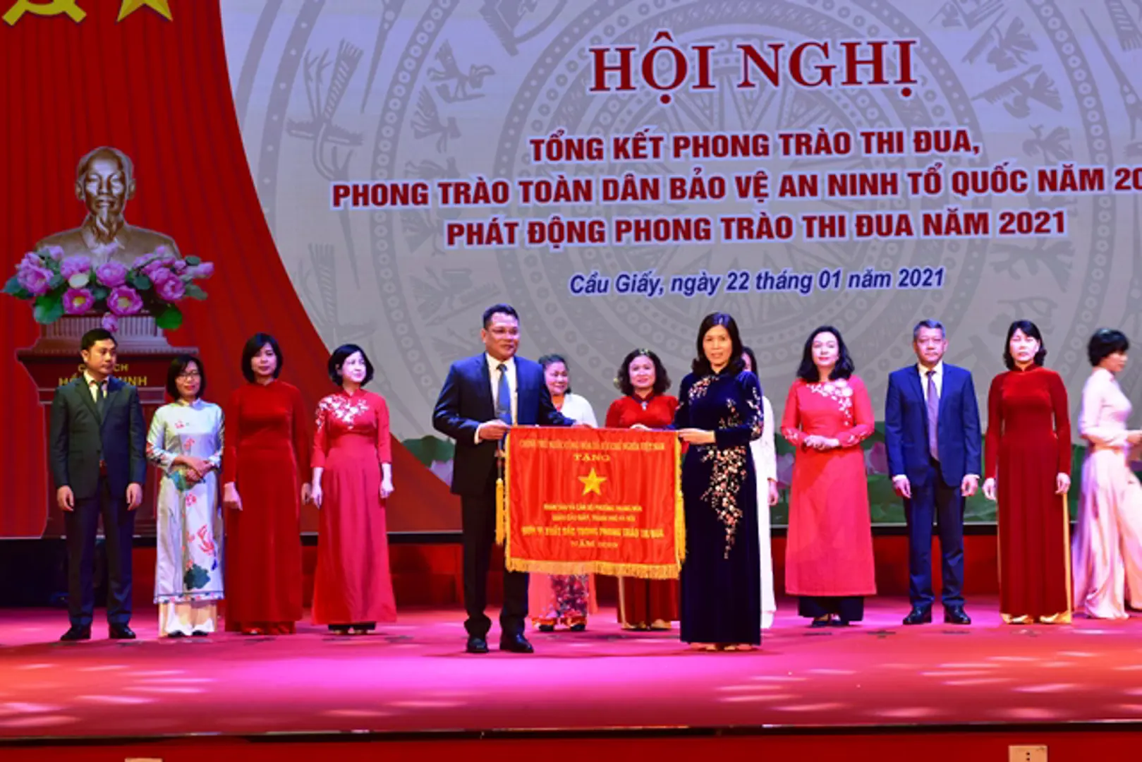 Quận Cầu Giấy tổng kết phong trào toàn dân bảo vệ an ninh Tổ quốc năm 2020