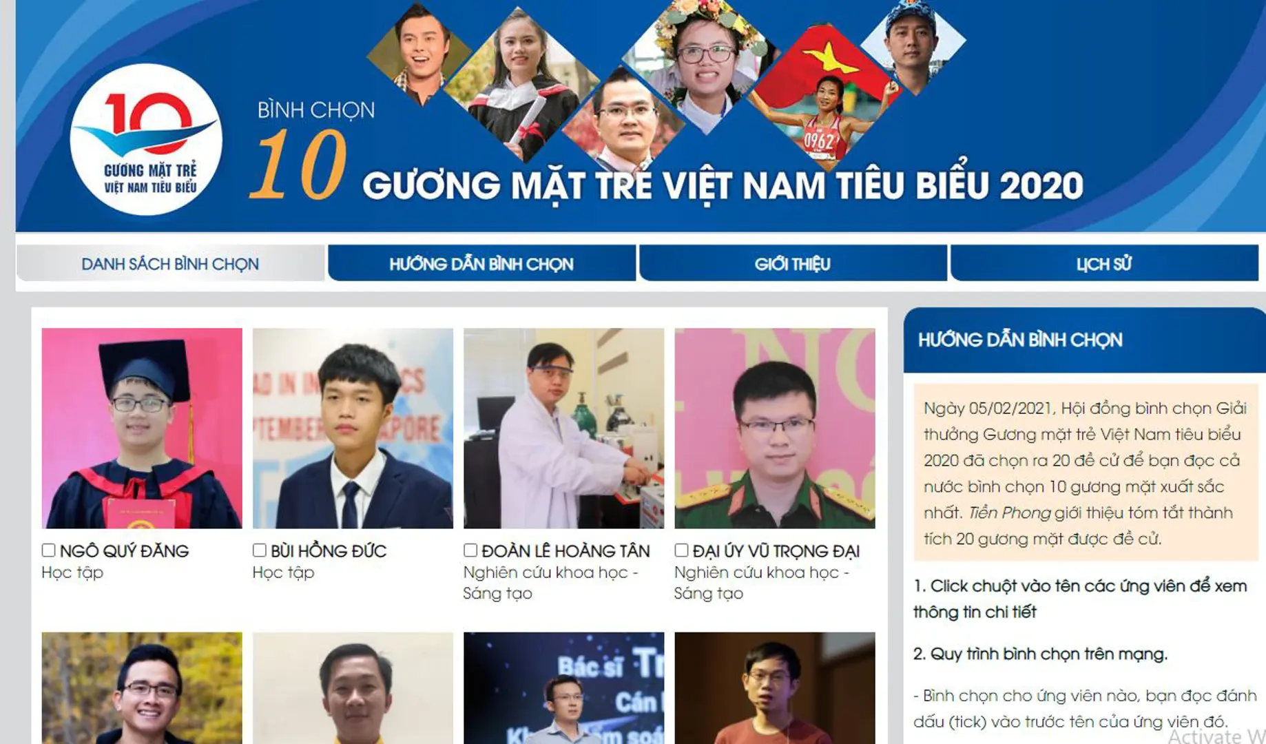 "Cha đẻ" ATM gạo là 1 trong 10 Gương mặt trẻ Việt Nam tiêu biểu năm 2020