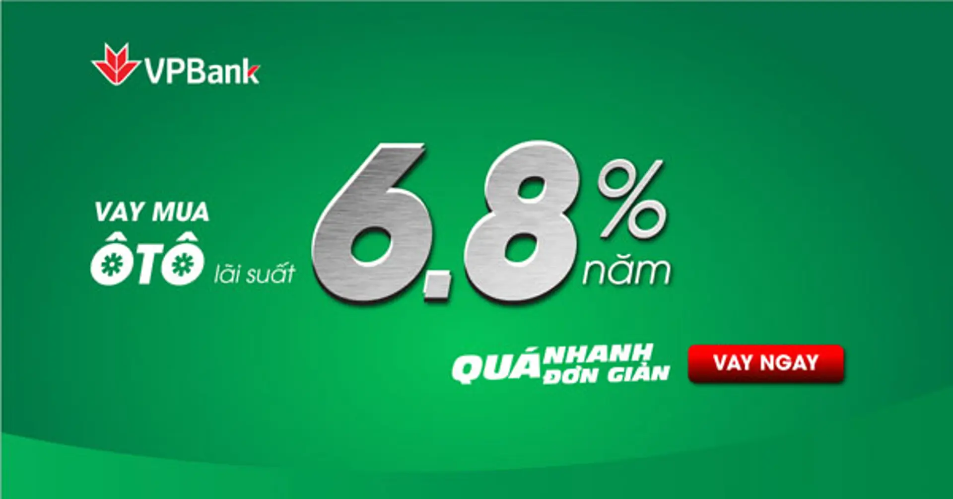 VP Bank cho vay mua ô tô lên tới 80% giá trị