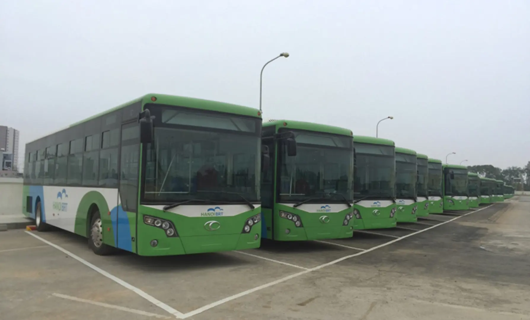 Sơ đồ các tuyến buýt kết nối với xe buýt nhanh BRT