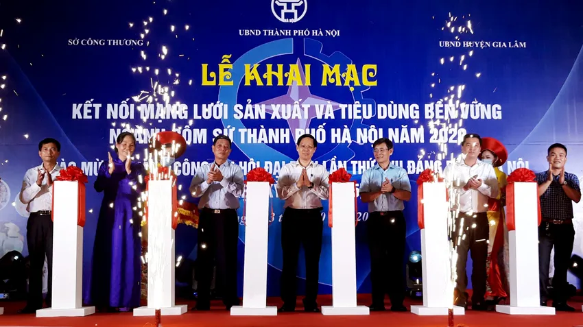 Kết nối mạng lưới sản xuất tiêu dùng bền vững ngành gốm sứ