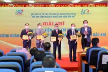 Trao giải Cuộc thi ảnh “Nét đẹp Công đoàn và Người lao động Dầu khí”