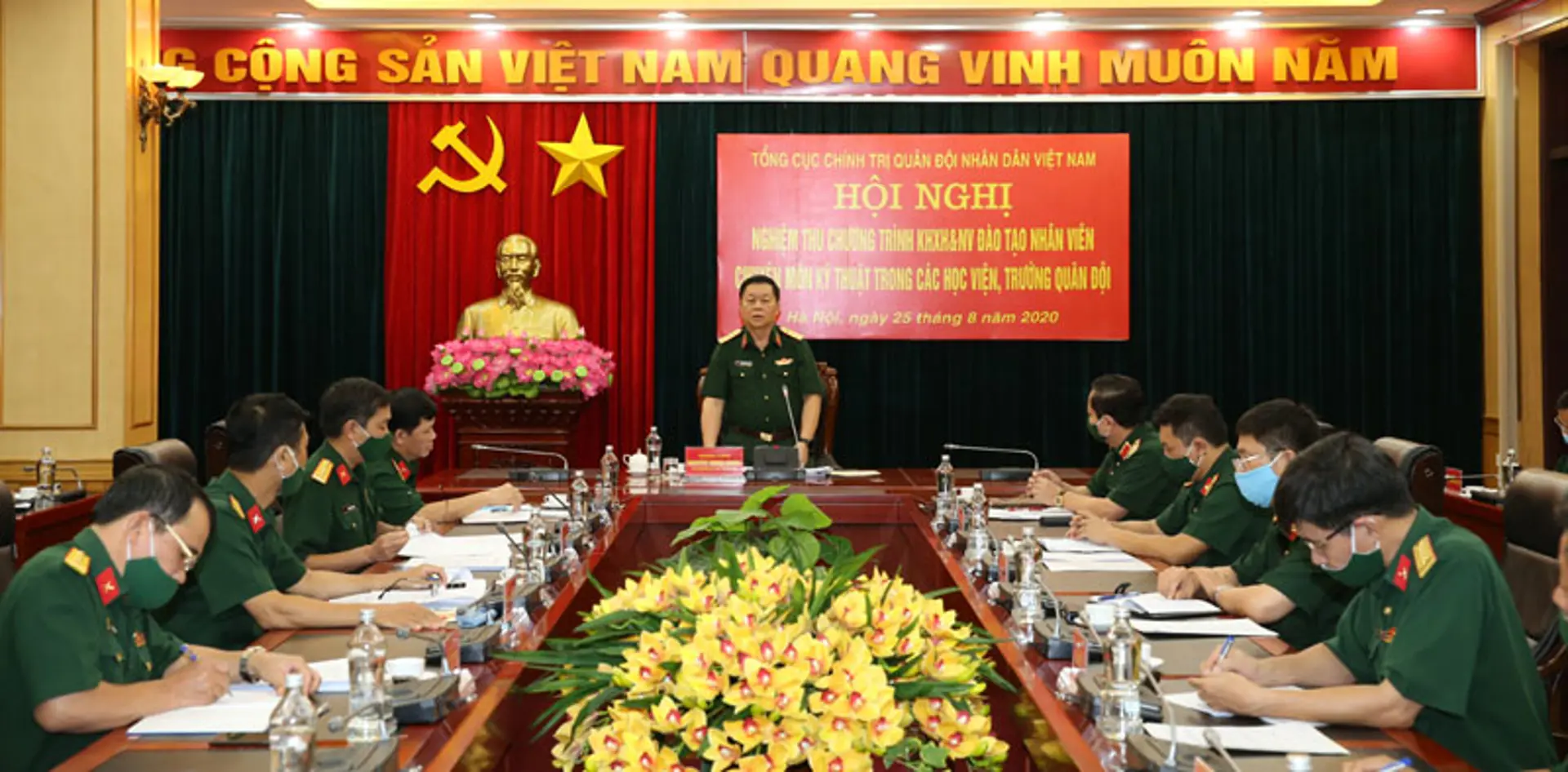 Nghiệm thu Chương trình KHXH&NV đào tạo nhân viên chuyên môn kỹ thuật trong các học viện, trường quân đội