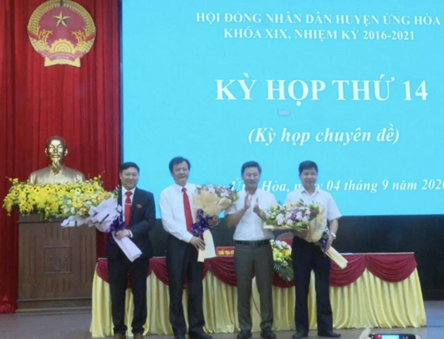 Ông Phạm Anh Tuấn trúng cử chức danh Chủ tịch UBND huyện Ứng Hòa khóa XIX