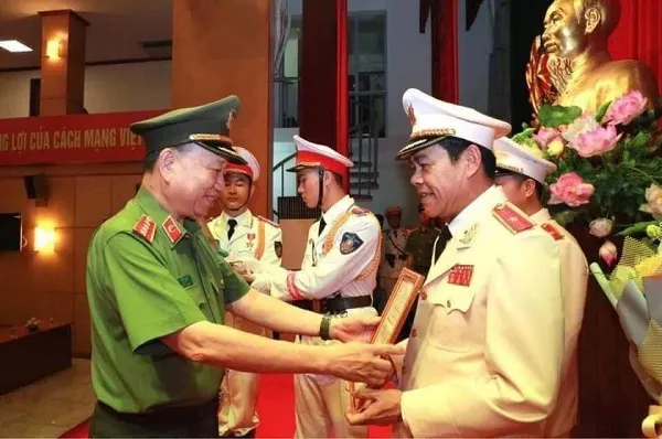 Giám đốc Công an tỉnh Nghệ An được thăng quân hàm Thiếu tướng