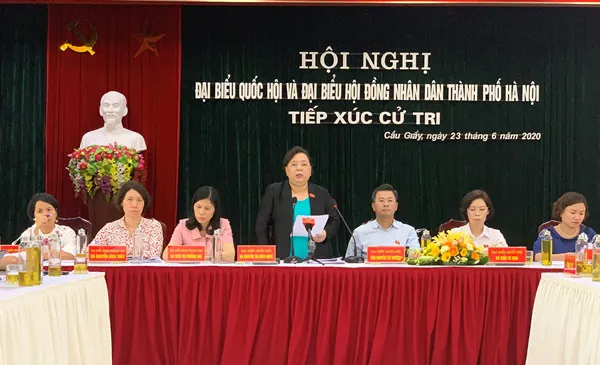 Cử tri quận Cầu Giấy bức xúc về tiền điện tăng bất thường