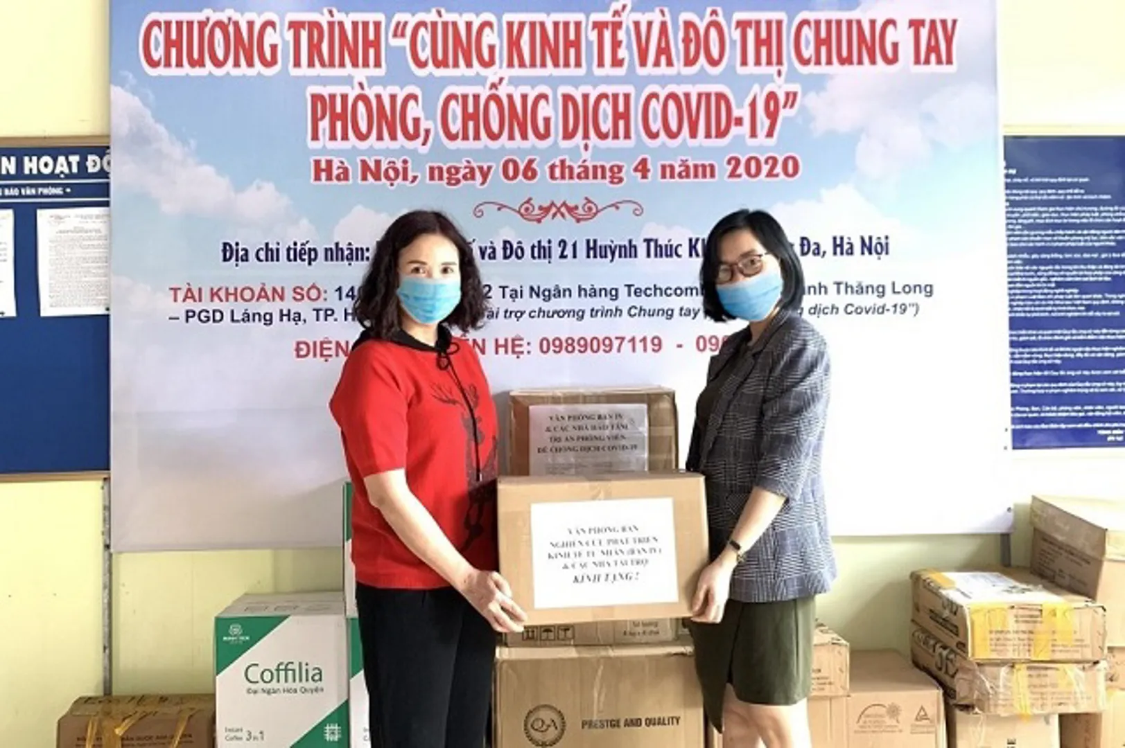 Thêm nhiều đơn vị ủng hộ chương trình “Cùng Kinh tế & Đô thị chung tay phòng, chống dịch Covid-19”