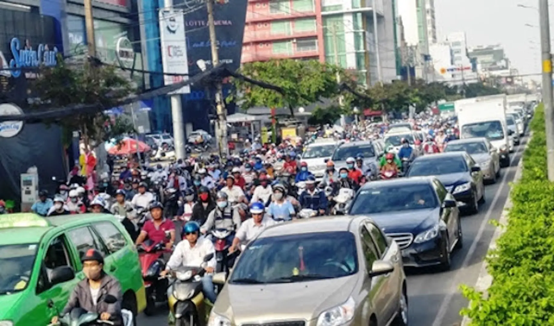 TP Hồ Chí Minh: Từ 9/5, cấm ôtô lưu thông trên một số tuyến đường