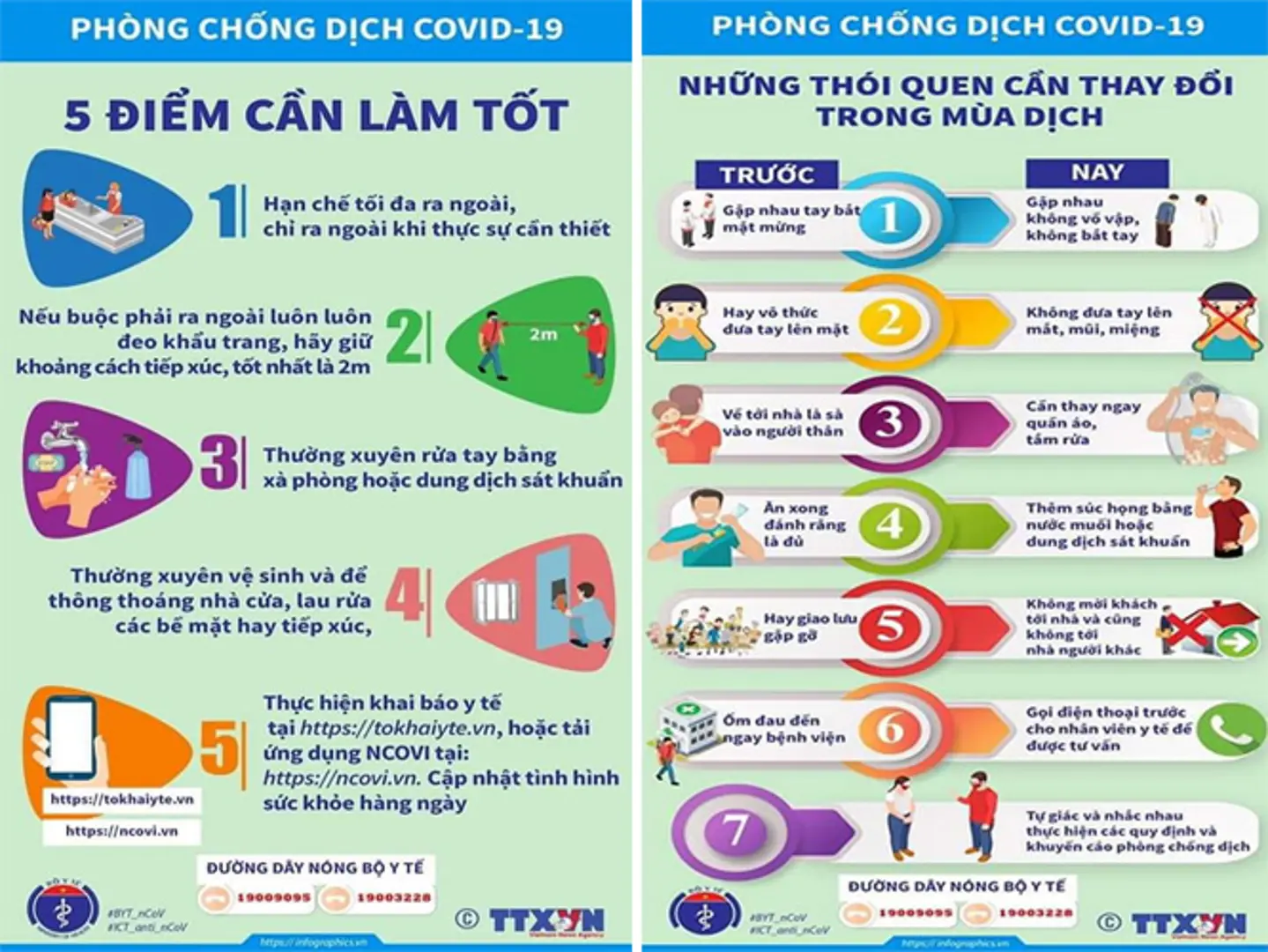 Ban Chỉ đạo đề nghị thực hiện tốt thông điệp 5 điểm để phòng chống Covid-19