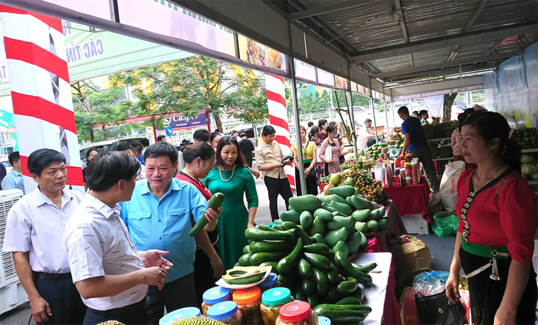 Hình ảnh về Tuần hàng trái cây, nông sản các tỉnh, thành phố tại Hà Nội