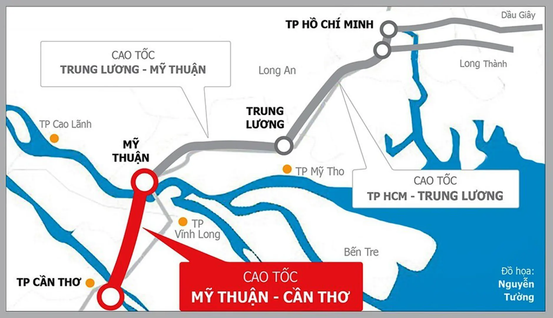 Thủ tướng chỉ đạo công tác thẩm định cao tốc Mỹ Thuận - Cần Thơ