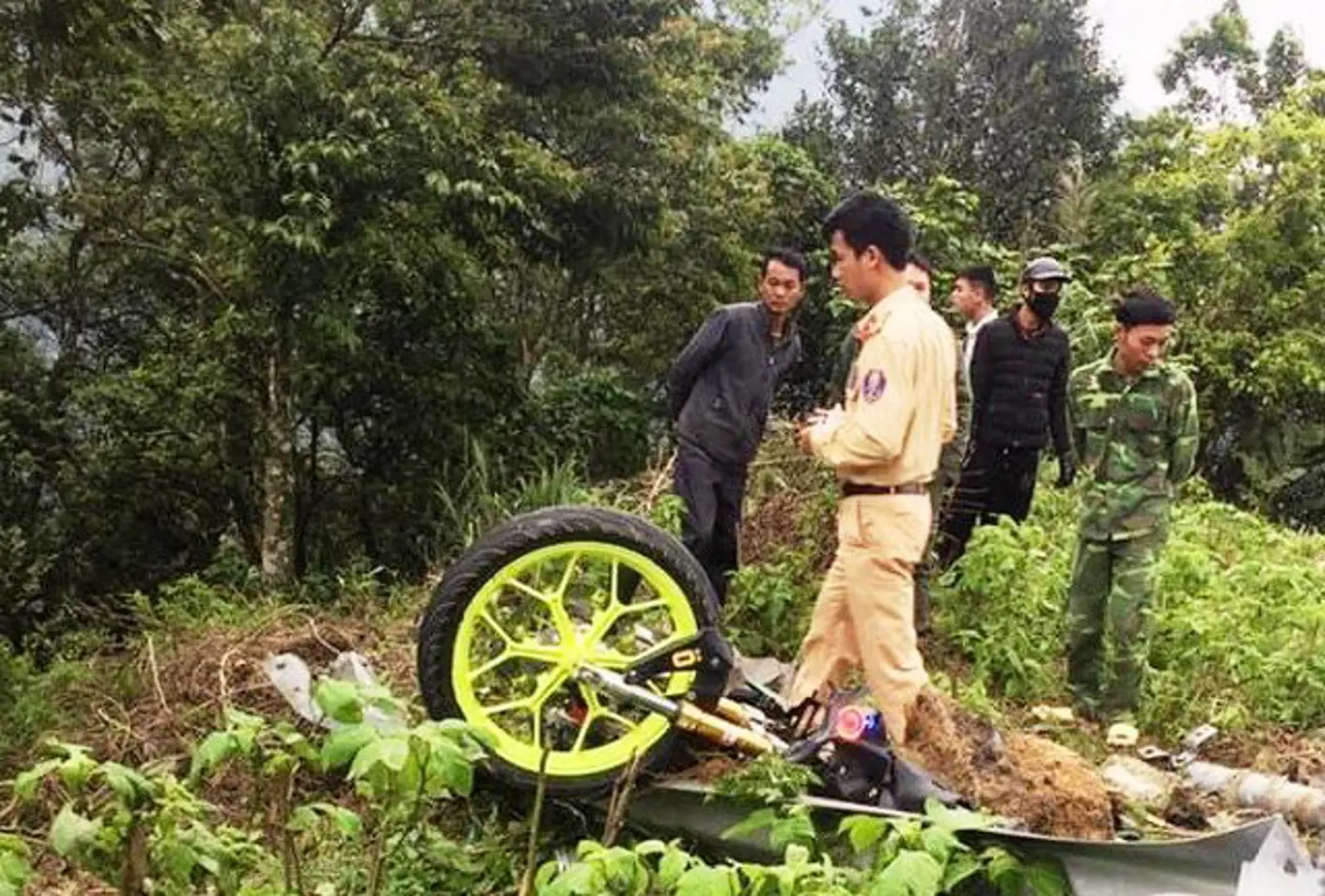 tai nạn ở Tam Đảo