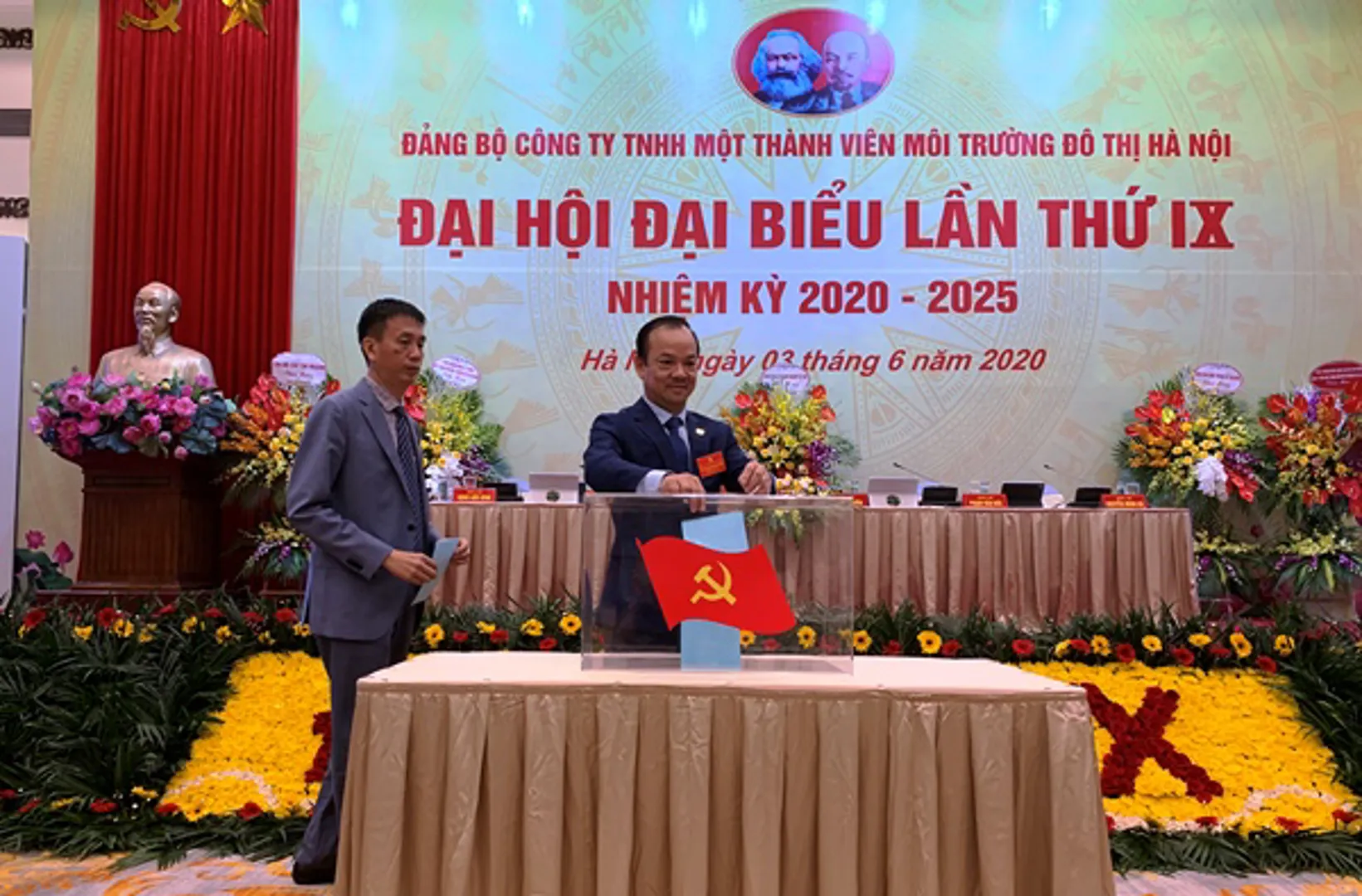 Urenco tổ chức thành công Đại hội Đảng bộ nhiệm kỳ 2020 - 2025