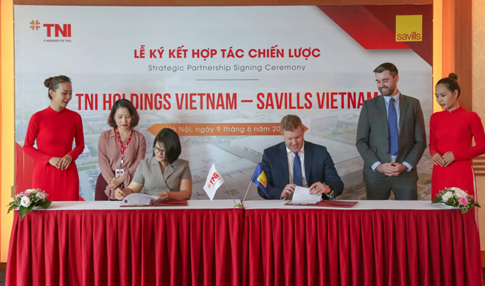 TNI Holdings Vietnam hợp tác chiến lược cùng Savills Vietnam