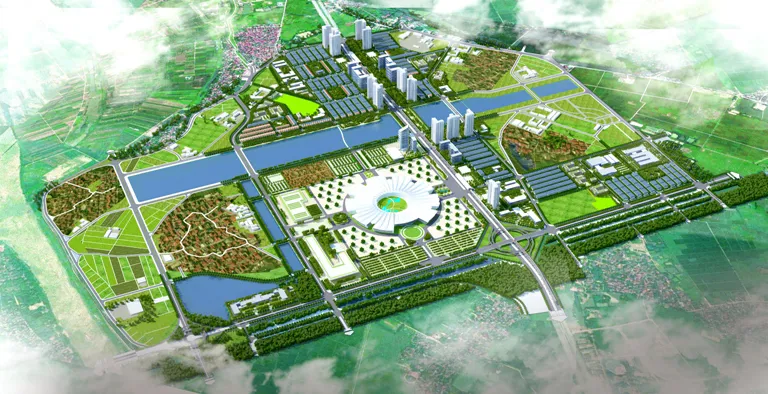 Hà Nội công bố các đồ án quy hoạch khu Trung tâm Hội chợ triển lãm quốc gia tại Đông Anh