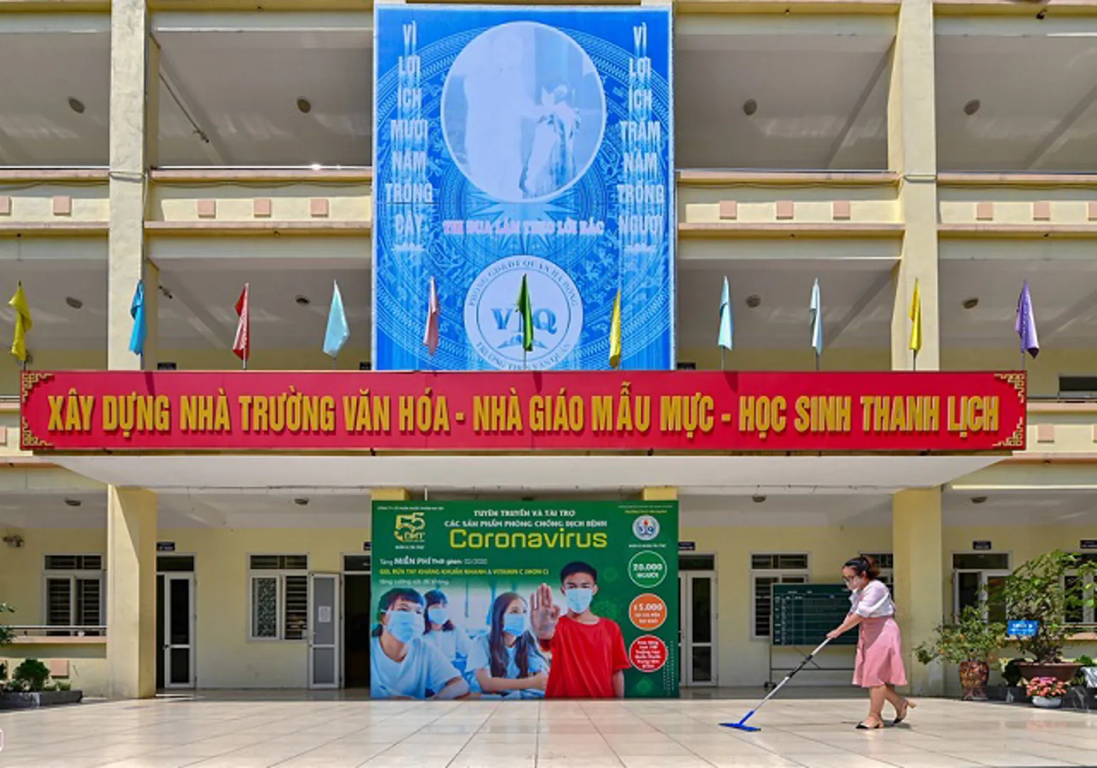 Đảm bảo trường học an toàn, siết chặt công tác phòng dịch Covid-19 khi đi học trở lại