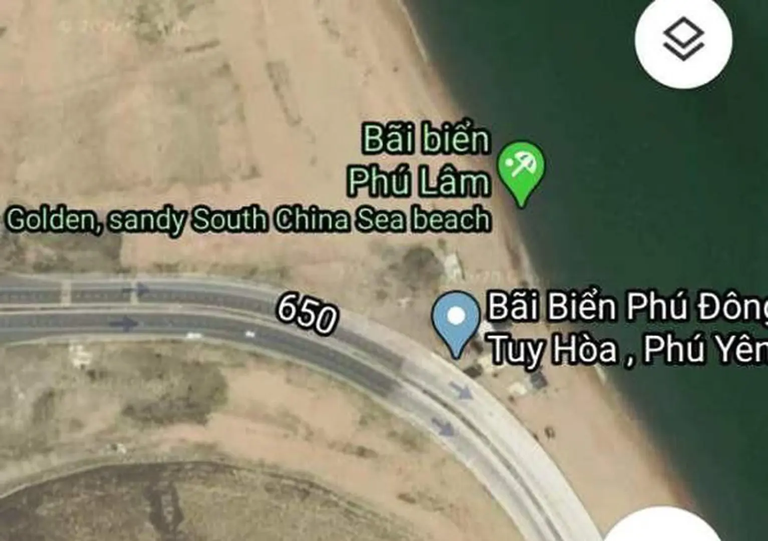 Phản bác Google Maps thông tin sai sự thật về bãi biển ở Phú Yên