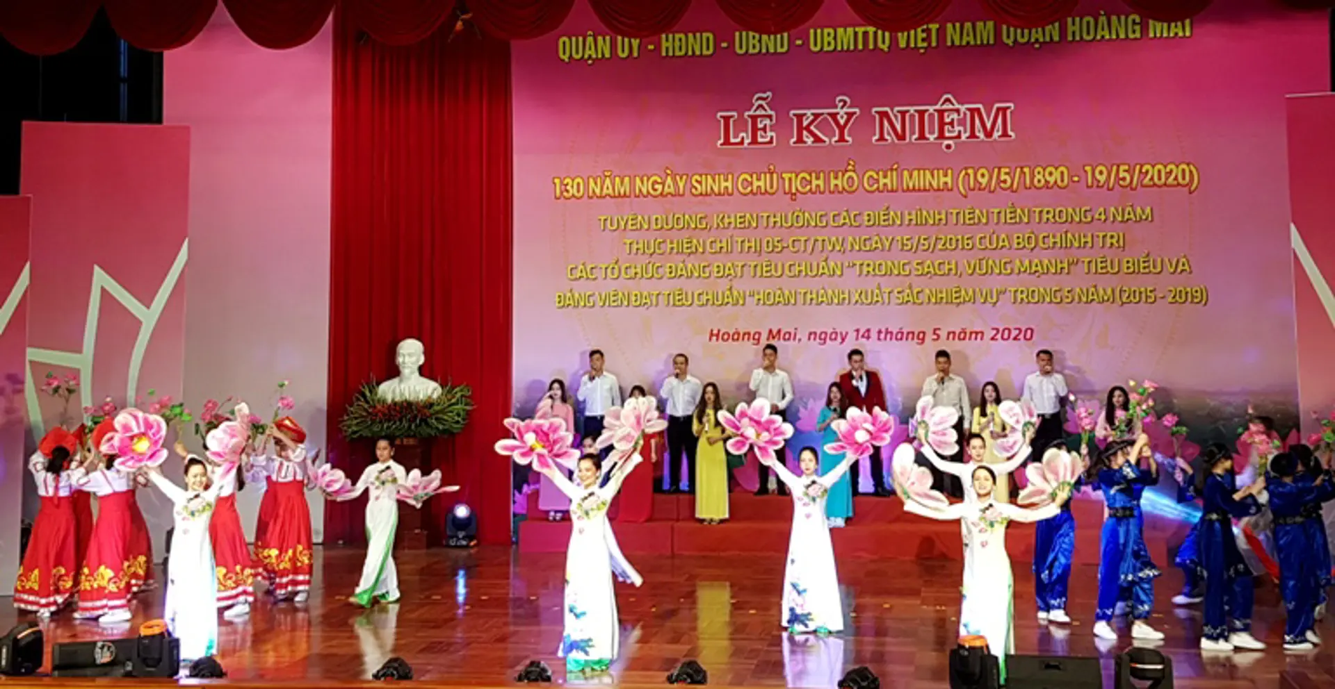 Quận Hoàng Mai: Long trọng tổ chức Lễ kỷ niệm 130 năm Ngày sinh Chủ tịch Hồ Chí Minh (19/5/1890-19/5/2020)