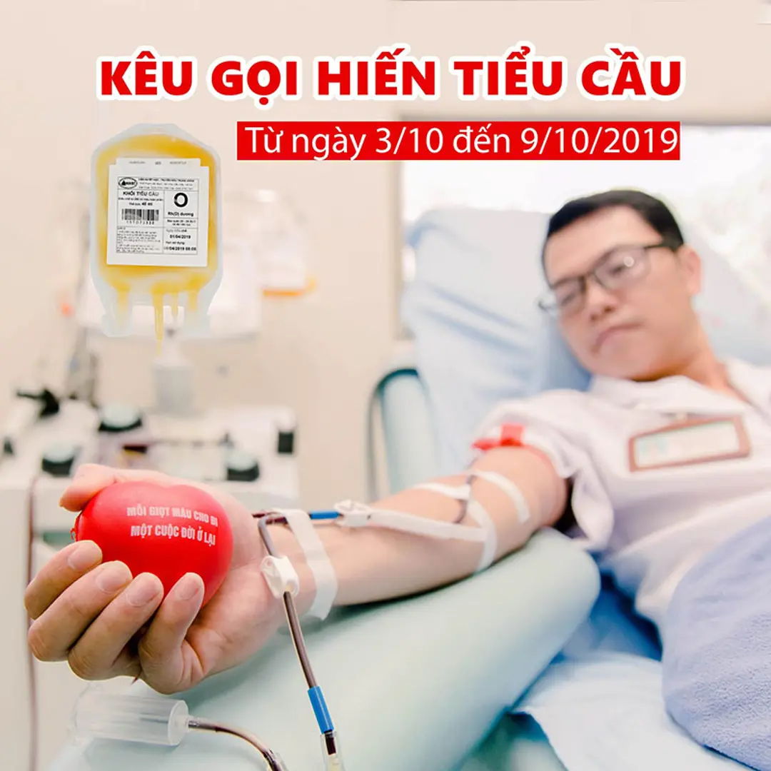 Viện Huyết học kêu gọi người dân hiến tiểu cầu