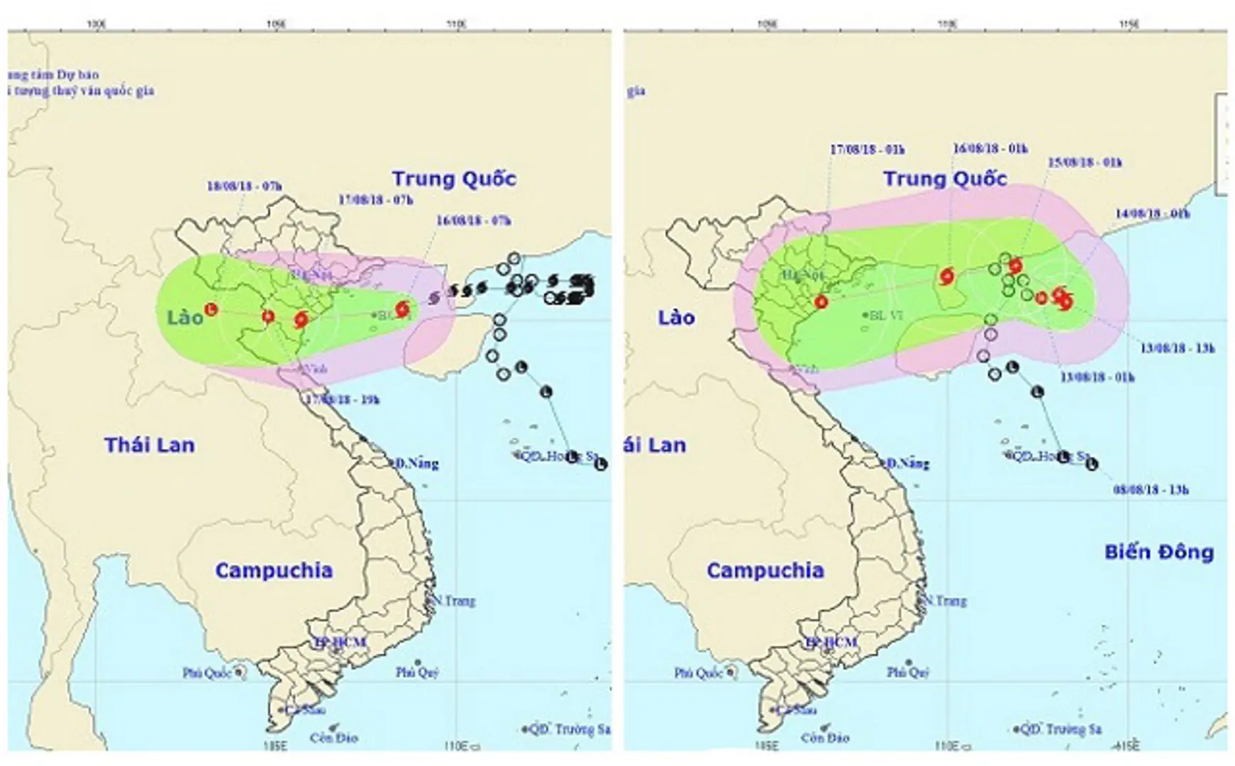 Bão số 4 tăng tốc gấp đôi: Chuyên gia nhận định về "hình thái vô cùng đặc biệt" của bão