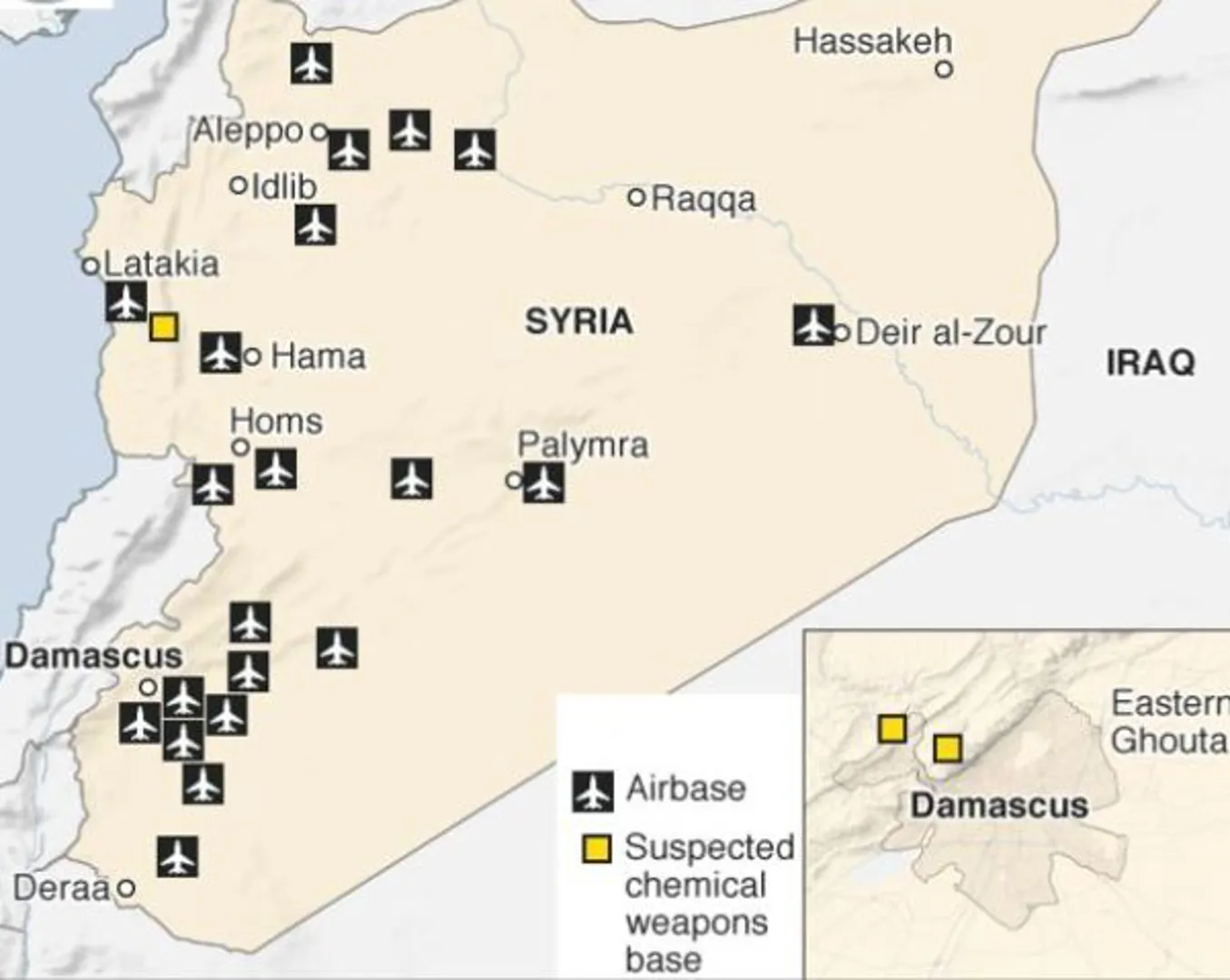 Một loạt tiếng nổ lớn xuất hiện ở thủ đô Syria sau tuyên bố tấn công của ông Trump