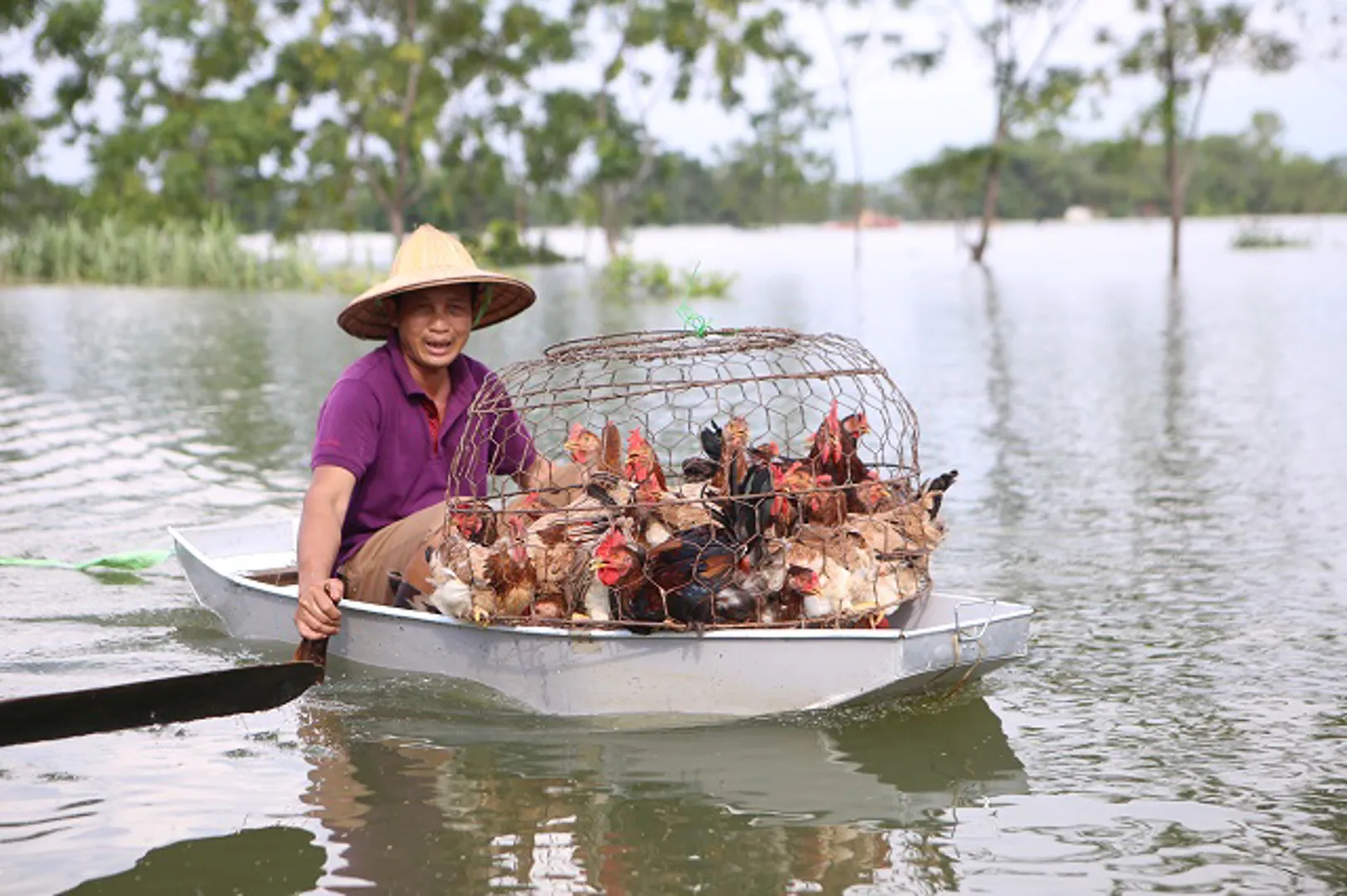 9 ngày ở “rốn ngập” của Hà Nội