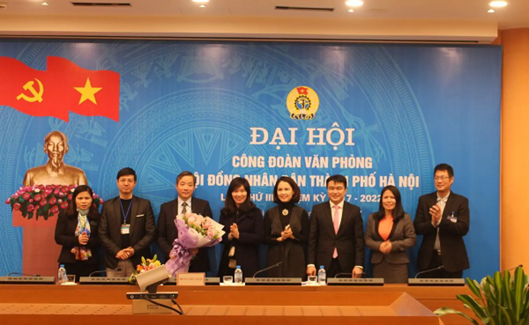 Ra mắt Ban Chấp hành Công đoàn Văn phòng HĐND TP nhiệm kỳ 2017 - 2022