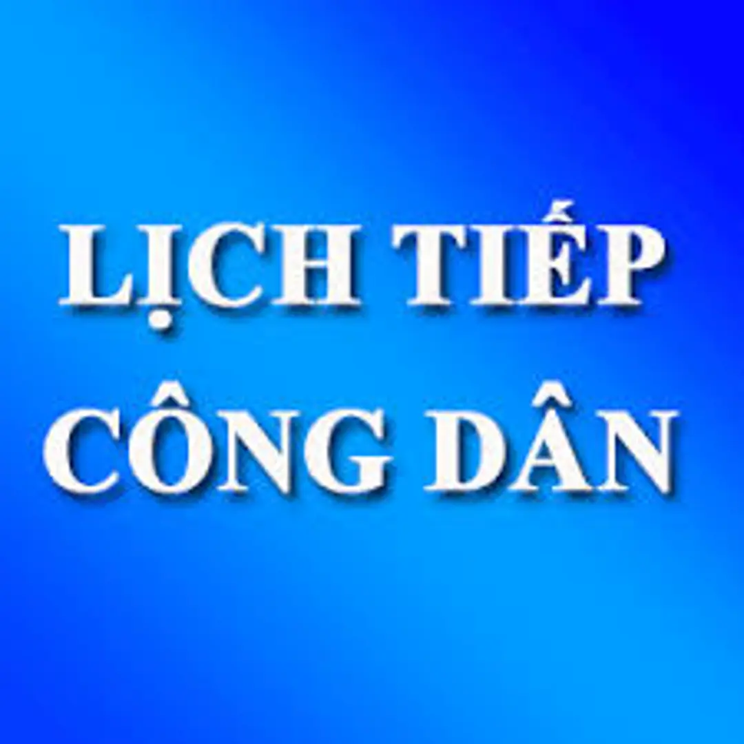 Lịch tiếp công dân của Đại biểu HĐND TP Hà Nội Quý II/2018