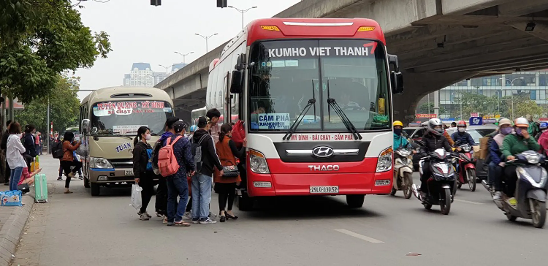 Xe khách Kumho Việt Thanh: Nhiều vi phạm trên đường Vành đai 3