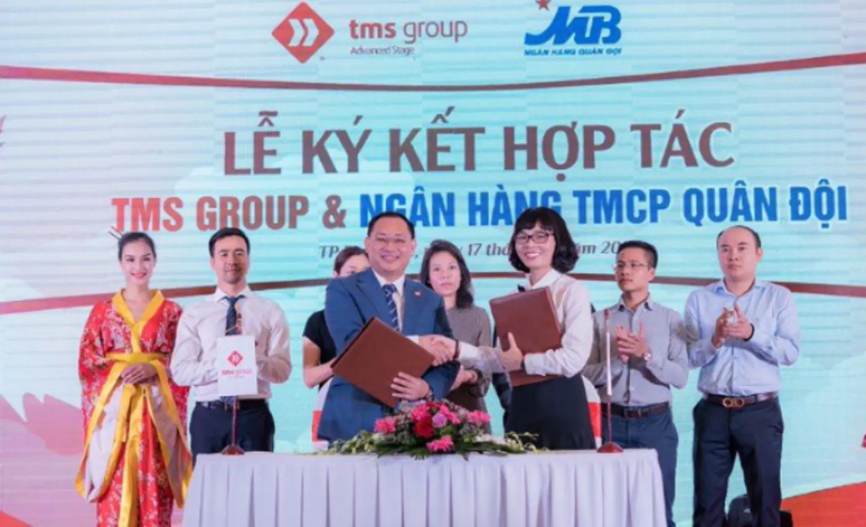 TMS Group "bắt tay" MB Bank đón sóng thị trường Vĩnh Phúc