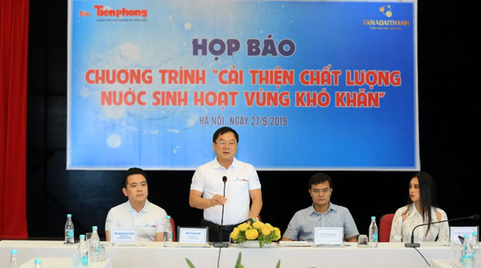 Tân Á Đại Thành đồng hành cùng chương trình cải thiện chất lượng nước sinh hoạt cho vùng khó khăn