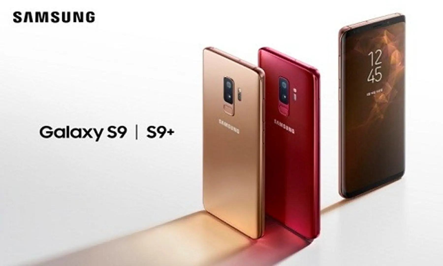 Galaxy S9 và S9 Plus phiên bản đỏ và vàng lên kệ vào tháng 6