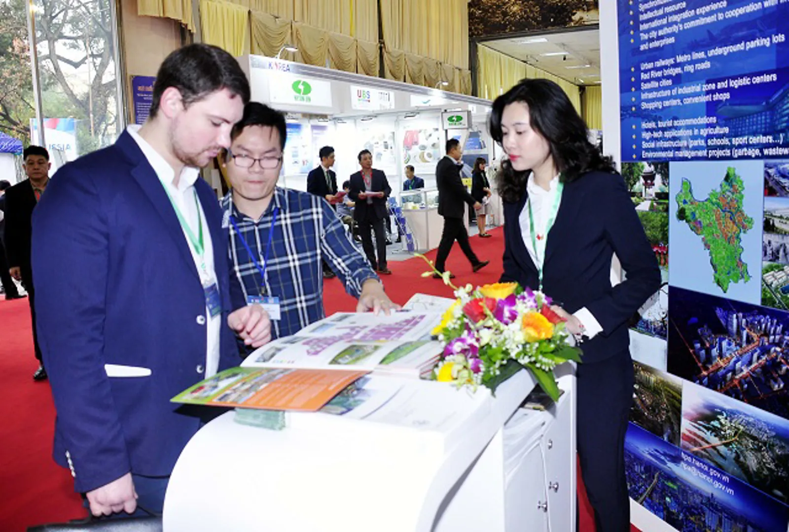 Nhiều sản phẩm công nghệ trưng bày tại Vietnam Expo 2018