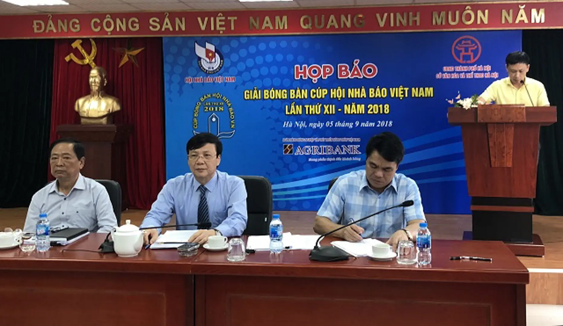 231 tay vợt tham dự Giải bóng bàn Cúp Hội Nhà báo Việt Nam năm 2018