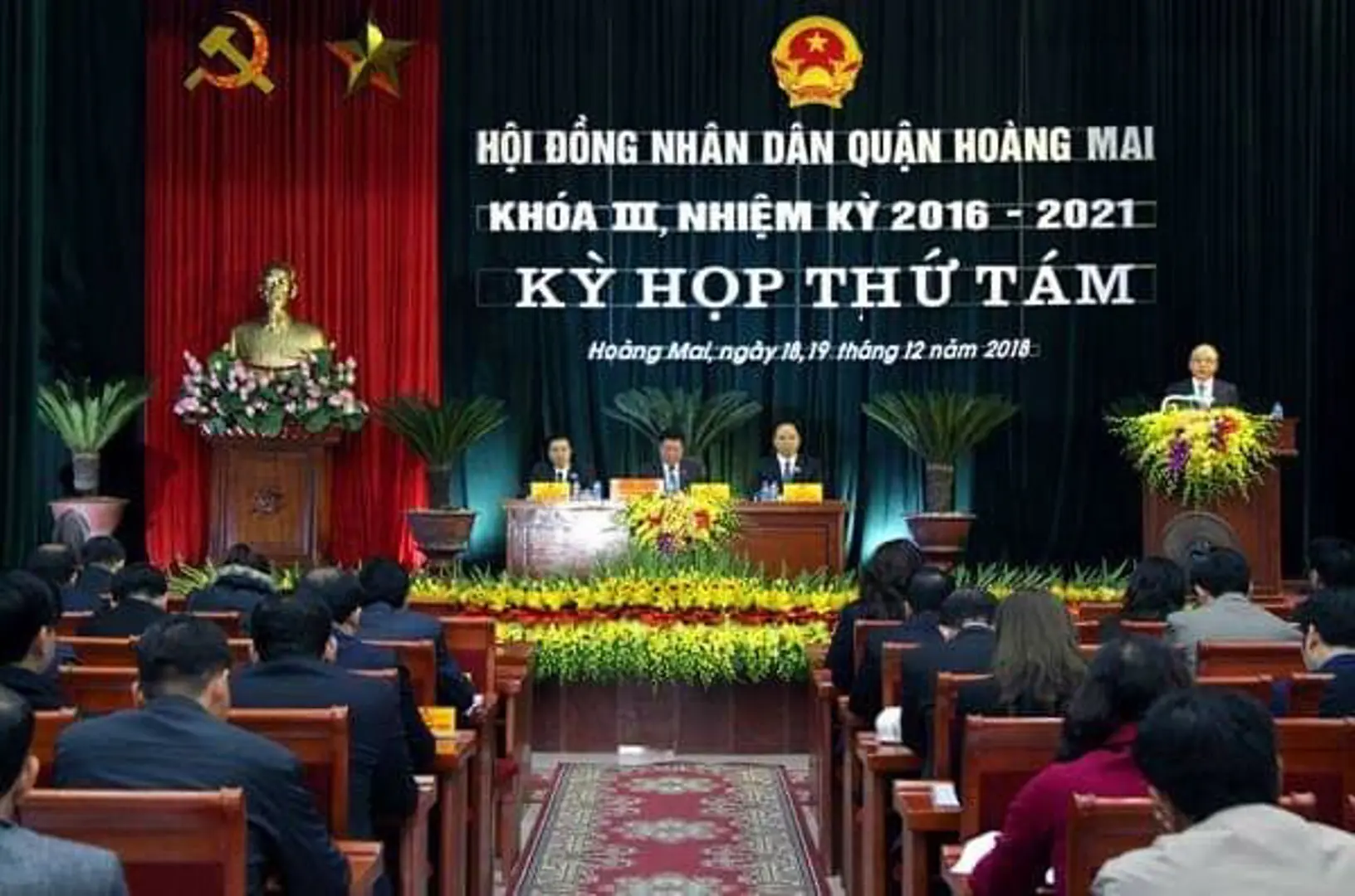 Quận Hoàng Mai: Hoàn thành 14 chỉ tiêu phát triển kinh tế - xã hội năm 2018