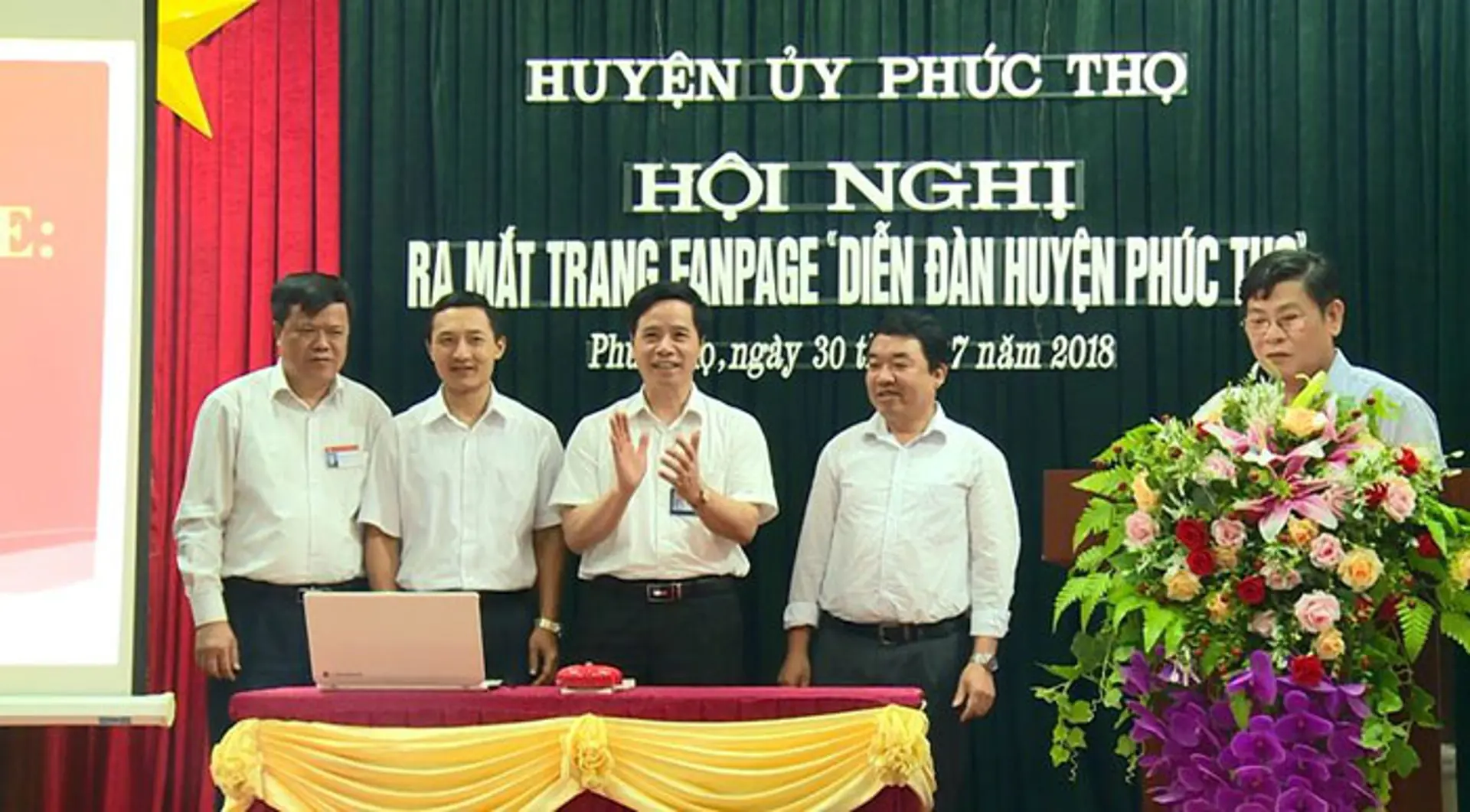 Huyện Phúc Thọ ra mắt trang fanpage “Diễn đàn Phúc Thọ”