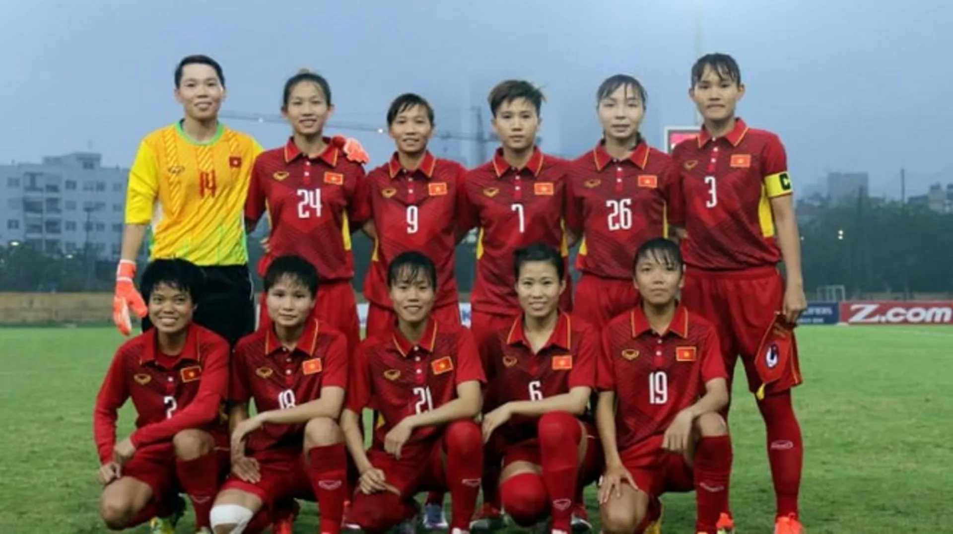 Đội tuyển nữ Việt Nam tiếp tục thứ hạng 35 trên BXH FIFA quý II/2019