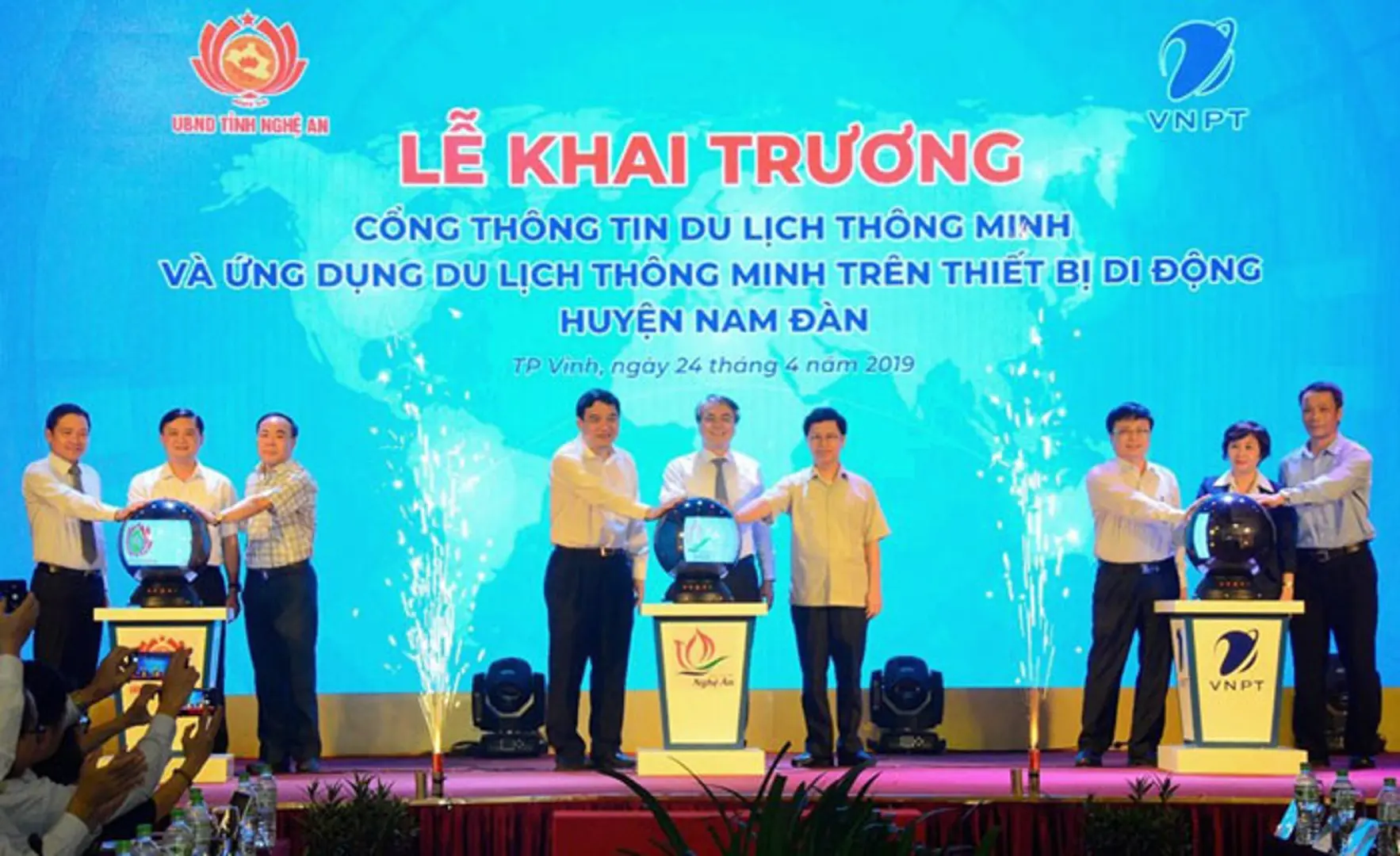 Cổng thông tin du lịch thông minh huyện Nam Đàn chính thức hoạt động