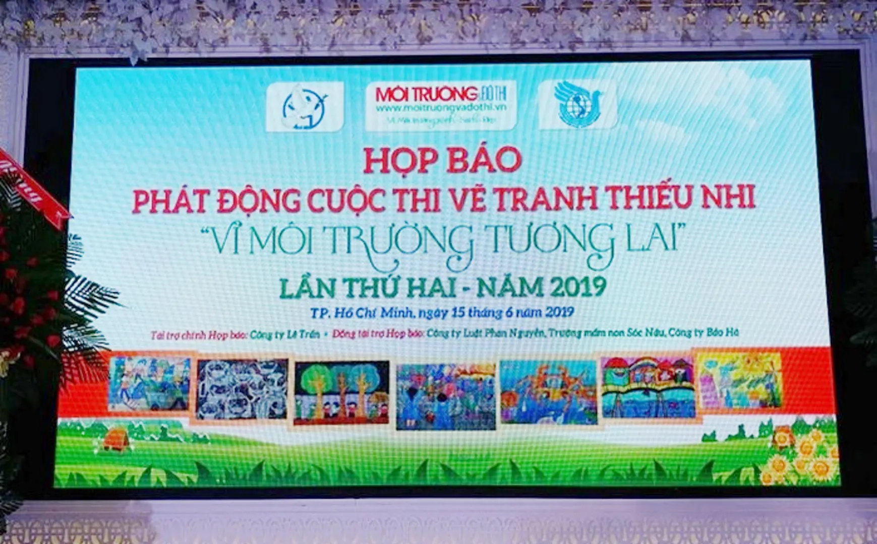 Phát động cuộc thi vẽ tranh thiếu nhi “Vì môi trường tương lai” lần thứ 2