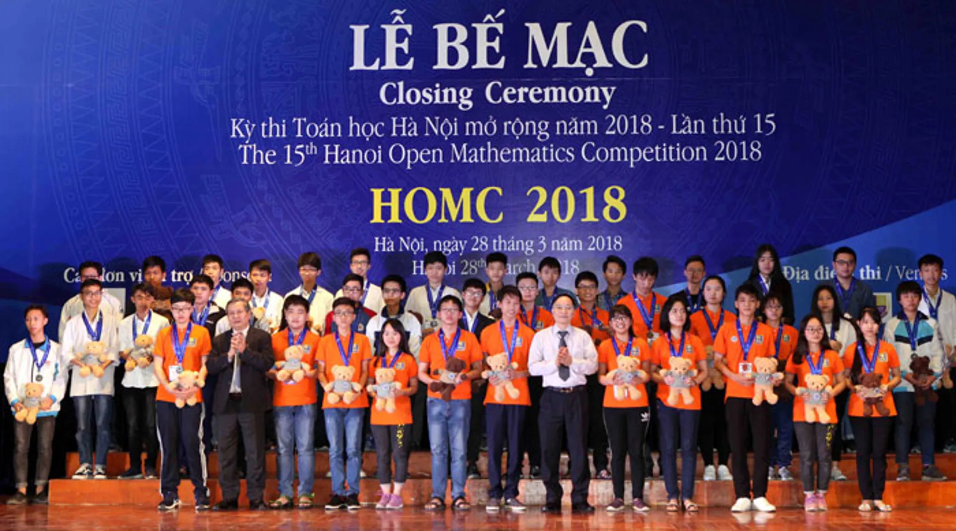 Kỳ thi Toán Hà Nội mở rộng HOMC 2018: Học sinh hào hứng học toán bằng tiếng Anh